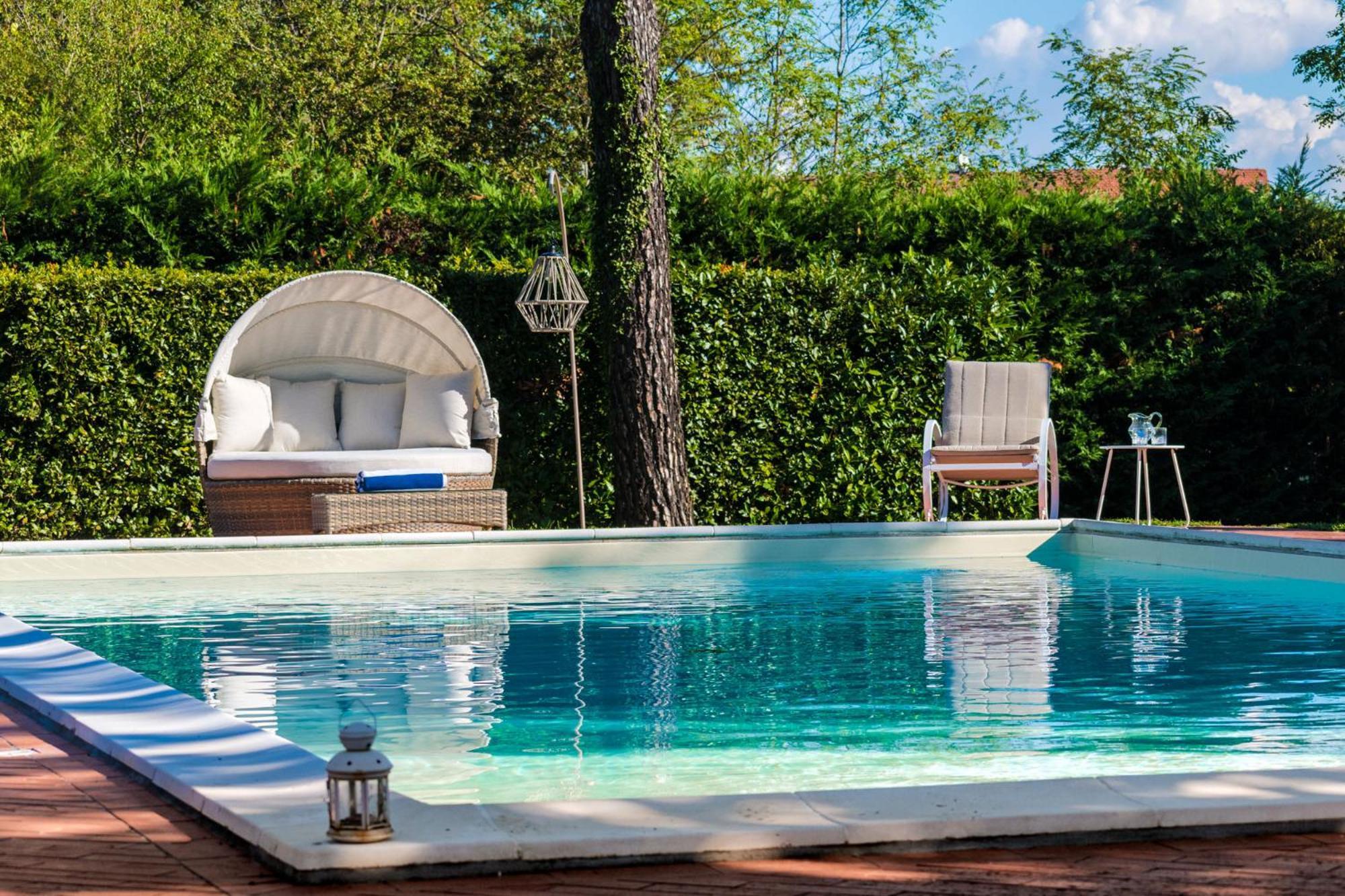 Villa Ines Charme Near Lucca Алтопасчио Экстерьер фото